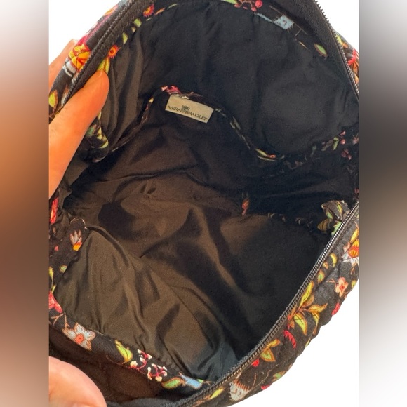 Vera Bradley Rare Retired Ming Mom's Day Out Black Multicolor Festive Bag Purse - Picture 3 of 10